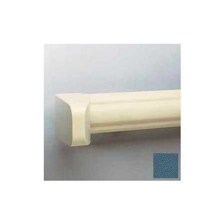 Pawling Bed Bumper, 3-13/16"H x 4'L, Windsor Blue BL-4-265